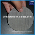 Preço de fábrica sinterizado cinco camadas de disco de filtro de aço inoxidável